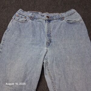 Vintage Levi 522 Tapered Fit Leg Blue Jeans Womens Plus Size‎ 20 Med Stone Wash